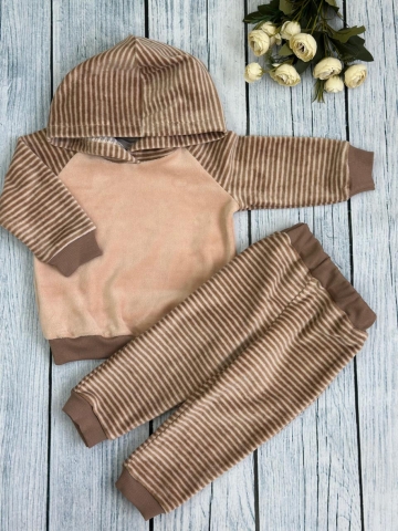 Купить оптом 117. Костюм ясельный, 80% хлопок, 20% ПЭ 80-86-92 в Сургуте